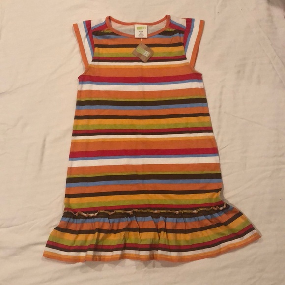 New Multicolor Striped Crazy 8 Dress - Picture 1 of 3
